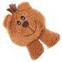 Ouken 1PC Pet Cat Toy Catnip Brown Bear Plush Toy Pet Supplies Interesting Interaction Toys with Cats Plush Toy for Cats Gift for Cats Bear