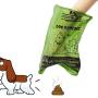Dog Poop Bags Biodegradable, Eco-Friendly, Leak-Proof, Pet Waste Bags Refill Rolls (18 Rolls / 360 Count) with Dispenser