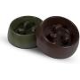 Petmate 23356 Eco Slow Pet Feeding Bowl, Large, Earth Brown/Forrest Green(Assorted)