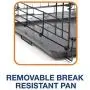 Precision Pet 2-Door ProValu2 Crate - Black - 19'' x 12'' x 14''