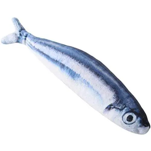 BHSHOP Two Sets Catnip Fish Toys for Cat, 20 cm Cat Toys, Cat Catnip Toys, Cat Chew Toys, Pet Toy, Simulation Saury Fish Toy, Interactive Plush Cat Toys, for Cat, Puppy, Dog BHSHOP Two Sets Catnip Fish Toys for Cat, 20 cm Cat Toys, Cat Catnip Toys, Cat Chew Toys, Pet Toy, Simulation Saury Fish Toy, Interactive Plush Cat Toys, for Cat, Puppy, Dog