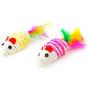 ocijf179 Pet Toy 12Pcs Sisal Spherical Balls Funny Interactive Mouse Cat Toys Gift Pet Supplies - 12pcs