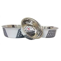 SPOT Ethical Pets Tribeca Dog Bowl, White, 30 oz (58518)