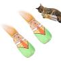 Gerioie Pet Cat Supplies, Cat Toy, Exquisite Corn Modelling Built‑in Ringing Bell for Cat Entertain Pet Play