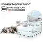 Cat Water Fountain, 84oz/2.5L Automatic Pet Water Fountain Auto Power-Off Dog Water Dispenser with 2Pcs Water Filter 3 Water Flow Settings Ultra-Quiet Pet Drinking Fountain for Cats and Small Dogs Cat Water Fountain, 84oz/2.5L Automatic Pet Water Fountain Auto Power-Off Dog Water Dispenser with 2Pcs Water Filter 3 Water Flow Settings Ultra-Quiet Pet Drinking Fountain for Cats and Small Dogs