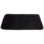 SNOOZZY BLACK 47X28 QUILTED MAT