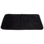 SNOOZZY BLACK 47X28 QUILTED MAT SNOOZZY BLACK 47X28 QUILTED MAT