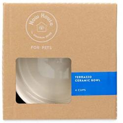 Now House for Pets by Jonathan Adler Jonathan Adler: Now House Terrazzo Standard Bowl, 6.75'' | Dishwasher Safe, Easy to Clean Dog Bowl | Great for Dry Dog Food and Wet Dog Food or Water