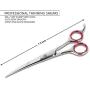 Laazar 7.5” Curved Dog Grooming Scissors with Storage Case| Sharp Pet Groomer Shears for Cats and Dogs | Premium Stainless Steel | Hair Grooming Tools and Supplies for Pets