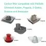Foam Pre-Filter and Carbon Filter for Petsafe Drinkwell Fountain Stainless Steel 360, Avalon, Pagoda, Seascape and Sedona Water Bowl, Dog and Cat Pet Water Fountain Prefilters(8 Packs) Foam Pre-Filter and Carbon Filter for Petsafe Drinkwell Fountain Stainless Steel 360, Avalon, Pagoda, Seascape and Sedona Water Bowl, Dog and Cat Pet Water Fountain Prefilters(8 Packs)
