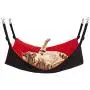 RayCC Ajustable Cat Hammock Cat Bed Sleeping Hammock Hanging Cage Chair Hammock for Cat Small Dogs (Red and Black) RayCC Ajustable Cat Hammock Cat Bed Sleeping Hammock Hanging Cage Chair Hammock for Cat Small Dogs (Red and Black)