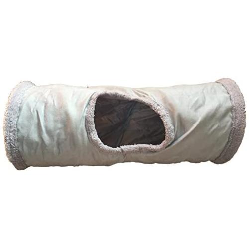 WOWOWMEOW Pet Cat Tunnel Collapsible Play Tube Toy for Rabbit and Kitty