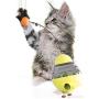 ocijf179 Cat Teaser Feeder Ball Cat Kitten Funny Tumbler Slow Eating Food Leak Dispenser Feeder Ball Teaser Toy - Green