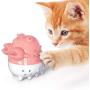 ocijf179 Cat Toy Puppy Kitten Catnip Fish Shaped Biting Chewing Toothbrush Cat Toys Pet Supplies - Blue White