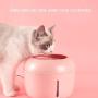 LXYDD Smart Automatic Pet Water Fountain Dispenser,Cat Water Fountains Designed for Dogs and Cats,Organic Filter Silent Non-Slip,Pet Drinking Fountain for Dogs and Kitten,White