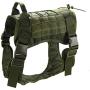 Patgoal Tactical Dog Harness, Adjustable Military Dog Molle Vest with Handle, No Pulling Service Dog Holster for Medium Large Dog Breed (Shipping from USA) Patgoal Tactical Dog Harness, Adjustable Military Dog Molle Vest with Handle, No Pulling Service Dog Holster for Medium Large Dog Breed (Shipping from USA)