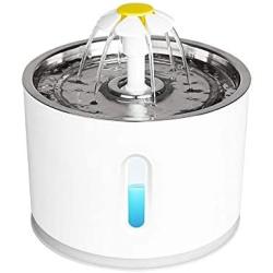 Xihouxian Pet Automatic Circulation Feeding Water Flowing Cat Fountain Water Basin Dog Drinking Fountain Cat Water Dispenser Drinking Water Artifact C40