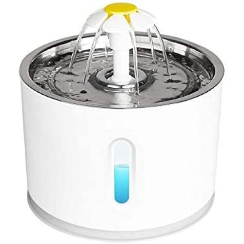 Xihouxian Pet Automatic Circulation Feeding Water Flowing Cat Fountain Water Basin Dog Drinking Fountain Cat Water Dispenser Drinking Water Artifact C40