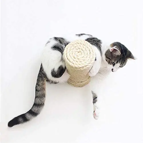 ZPFDM Cat Climbing Frame, Sisal Wall Mount Cat Ladder Furniture Tree Tower, Cat Scratching Post, for Climber House Cat Play Tower Activity Centre ZPFDM Cat Climbing Frame, Sisal Wall Mount Cat Ladder Furniture Tree Tower, Cat Scratching Post, for Climber House Cat Play Tower Activity Centre