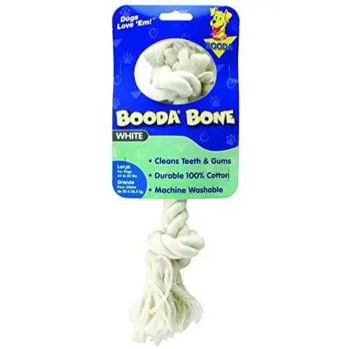 Aspen/Booda Corporation DBX50763 2-Knot Rope Bone Dog Chew Toy, Large