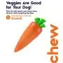 Petstages Crunchcore & Crunch Veggies Dog Chew Toy - Crunchy Cracking Sound Dogs Love