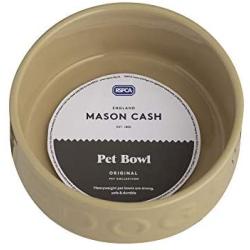 Mason Cash Cane Lettered Dog Bowl