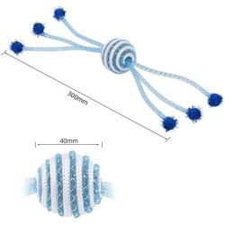 QERNTPEY Pet Toy Cat Toy Nylon Candy Ball 4CM Cat Scratch Chew Interactive Toy for Cat Pet Interact with Pets