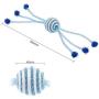 QERNTPEY Pet Toy Cat Toy Nylon Candy Ball 4CM Cat Scratch Chew Interactive Toy for Cat Pet Interact with Pets