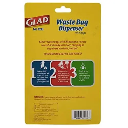 Glad for Pets Extra Large Tropical Breeze Scented Dog Waste Bags and Dispenser | Poop Bags For Dogs, 30 Count Glad for Pets Extra Large Tropical Breeze Scented Dog Waste Bags and Dispenser | Poop Bags For Dogs, 30 Count