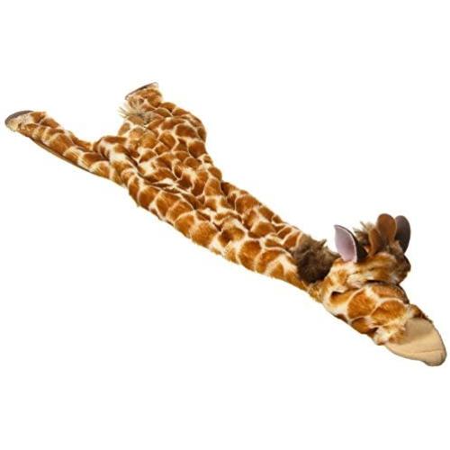 SPOT Skinneeez | Stuffless Dog Toy with Squeaker For All Dogs | Tug-Of-War Toy For Small and Large Breeds | 20'' | Giraffe Design | By Ethical Pet