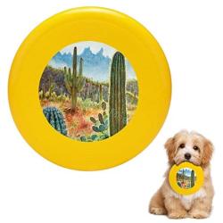 Pet Frisbee Flying Disc Dog Toy - Multifunction Desert Beauty Frank Robert Dixon