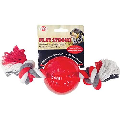 Ethical Dog 54106 Play Strong, 3.75'', Red