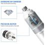 Wellwerks Pet Nail Grinder Stepless Speed Dog Nail Clipper Electric Paw Trimmer Upgraded Quiet USB Rechargeable Powerful Painless Paws Grooming Trimming Shaping Smoothing Perfect for Dogs Cats