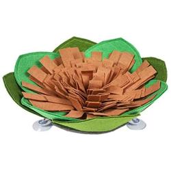 kathson Snuffle Mat for Dogs, Sniffing Dog Puzzle Toys Anti-Slip Slow Feeding Bowl Pets Maze Feed Game Encourages Natural Foraging Skills for Cats Dogs