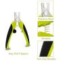 FASTINGDOG Dog Nail Clippers Trimmer, Easy and Safe to Use， with Quick Safety Guard to Avoid Over-Cutting Toenail, Professional at Home Grooming for Small Medium Large Dogs & Cats
