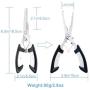 Meiliss Stainless Steel Fishing Pliers Fishing Line De-Hooking Device Wire Cutters Multi-Function Knitting Knife and Unhooking Tool