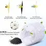 Nitrip Cat Water Fountain Replacement Filters, Flower Fountain Filters Premium Cotton Activated Carbon Pet Water Filter for Dogs and Cats,Pack of 4 Nitrip Cat Water Fountain Replacement Filters, Flower Fountain Filters Premium Cotton Activated Carbon Pet Water Filter for Dogs and Cats,Pack of 4