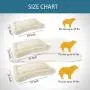 WINDRACING Faux Fur Dog Bed Crate Mat Soft Plush Calming Pet Mattress for Large Medium Dog Warming Cozy Anti Anxiety Non-Slip Machine Washable Dog Cushion for Kennel Pad