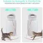 DELOMO Cat Light Toy, Smart Interactive Cat Toy, 2 Rotating Modes Automatic cat Toy, USB Rechargeable Light Dot Toy for Cat Chasing DELOMO Cat Light Toy, Smart Interactive Cat Toy, 2 Rotating Modes Automatic cat Toy, USB Rechargeable Light Dot Toy for Cat Chasing