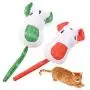 ocijf179 Cat Toy Pet Cat Kitten Plush Mouse Catnip Catmint Teaser Interactive Play Chew Bite Toy - Green ocijf179 Cat Toy Pet Cat Kitten Plush Mouse Catnip Catmint Teaser Interactive Play Chew Bite Toy - Green