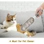 Coolrunner Pet Hair Remover Brush, Reusable Dog Hair Removal Brush Cat Fur Remover Buster with Self-Cleaning Base Dog Lint Remover for Furniture Couch Clothes Blankets