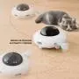 HIPIPET UFO Interactive Cat Toy Upgraded Pop and Play Toy with Rotating Feather, USB Charging,Smart Mode(Continuous Plays/5 Minutes Auto Shut-Off/Vibration Sensor) for Indoor Cats Relieve Boredom HIPIPET UFO Interactive Cat Toy Upgraded Pop and Play Toy with Rotating Feather, USB Charging,Smart Mode(Continuous Plays/5 Minutes Auto Shut-Off/Vibration Sensor) for Indoor Cats Relieve Boredom