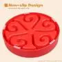 wangstar Slow Pet Bowl Slow Feeder for Dog Cats, Bloat Stop Puzzle Bowl Fun Maze Feeder Slow Feeding Anti-Skid Design wangstar Slow Pet Bowl Slow Feeder for Dog Cats, Bloat Stop Puzzle Bowl Fun Maze Feeder Slow Feeding Anti-Skid Design