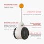 Pawow Cat Toy Tumbler Interactive Toy Ball Balance Cat Chasing Toy with Rolling Balls Catnip Ball for Cats Indoor Play and Kitten Exercise
