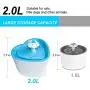 LOVSHARE Pet Water Fountain- Healthy and Hygienic Drinking Fountain 2L Super Quiet Flower Automatic Electric Water Bowl with 4 Replacement Filters for Dogs, Cats, Birds and Small Animals LOVSHARE Pet Water Fountain- Healthy and Hygienic Drinking Fountain 2L Super Quiet Flower Automatic Electric Water Bowl with 4 Replacement Filters for Dogs, Cats, Birds and Small Animals