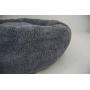 Ultra Plush Deluxe Comfort Pet Dog & Cat Grey Snuggle Bed (Multiple Sizes) - Machine Washable, Made in the USA, Reversible, Durable Soft Fabrics
