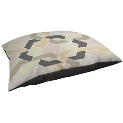 Manual Woodworkers & Weavers Fleece Top Toy or Small Breed Pet Bed, Non Embellished Deco Stitch, Multi Colored