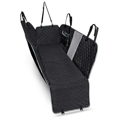 NOBLE DUCK Dog Car Seat Cover, Waterproof and Scratchproof Dog Car Seat, Nonslip Pet Car Seat with Mesh Window, Durable Dog Hammock with Side Flaps for Cars, Trucks and SUVs NOBLE DUCK Dog Car Seat Cover, Waterproof and Scratchproof Dog Car Seat, Nonslip Pet Car Seat with Mesh Window, Durable Dog Hammock with Side Flaps for Cars, Trucks and SUVs