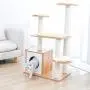 Miwaimao Fast Domestic Delivery Pet Cat Tree Tower Condo House Scratcher Post Toy for Cat Kitten Cat Jumping Toy with Ladder Playing Tree Miwaimao Fast Domestic Delivery Pet Cat Tree Tower Condo House Scratcher Post Toy for Cat Kitten Cat Jumping Toy with Ladder Playing Tree