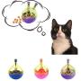 Q Pet House Cat Toys -Interactive Food Dispenser Treat Ball Shape Slow Feeder for cat and Dog: Tumbler Roly-Poly Pet IQ Training Toy for Kitten and Puppy
